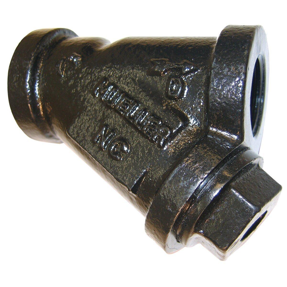 3/8 Cast Iron 250 # Thread 20 Mesh Wye Strainer 