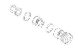 Check Body Valve Kit for Kohler K-2972 , K2973, K-2975 and K-2976 Thermostatic Mixing Valves