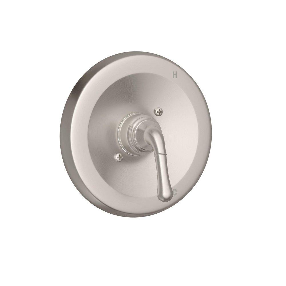 PROFLO&reg; Brushed Nickel Single Handle Shower Faucet Trim Only 