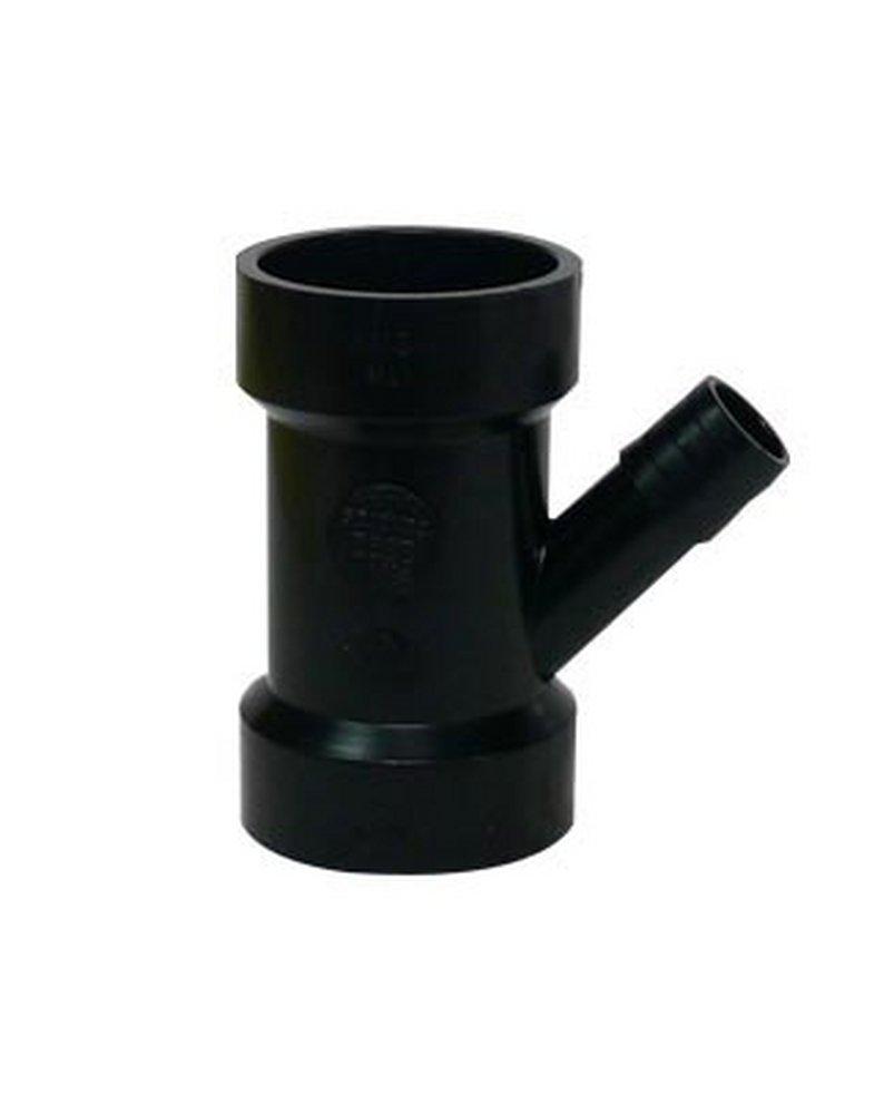 IPEX USA Black Hub x Hub x Barbed Plastic DWV Wye 
