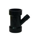 IPEX USA Black Hub x Hub x Barbed Plastic DWV Wye 