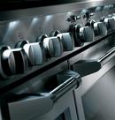 Monogram&reg; Stainless Steel 29-7/8 in. Natural Gas 4-Burner Sealed Freestanding Range 