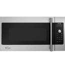 29-15/16 in. 1.7 cf Over The Range Convection Microwave Oven in Stainless Steel (European Style)
