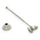 Signature Hardware Brushed Nickel Toilet 5/8 x 3/8 x 11-15/16 in. Supply Kit 