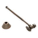 Signature Hardware Oil Rubbed Bronze Toilet 5/8 x 3/8 x 11-15/16 in. Supply Kit 