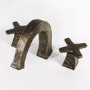 Sonoma Forge Brass Deck Mount Short Bathroom Sink Faucet 