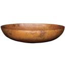 Native Trails Tempered Copper 17 Round Vessel Copper Lavatory Maestro Tempered 