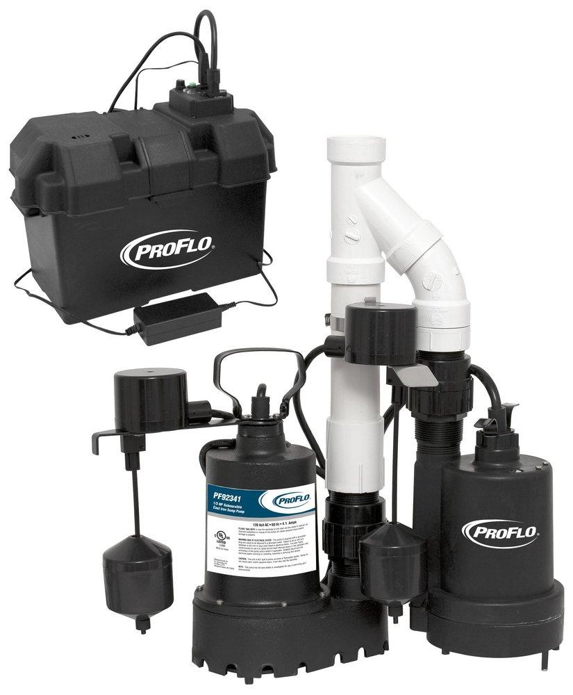 PROFLO® 1-1/2 in. 12/120V 10 ft. Cast Iron Sump Pump 