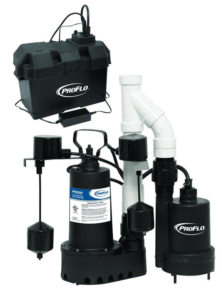 PROFLO® 1-1/2 in. 12/120V 10 ft. Plastic Sump Pump 