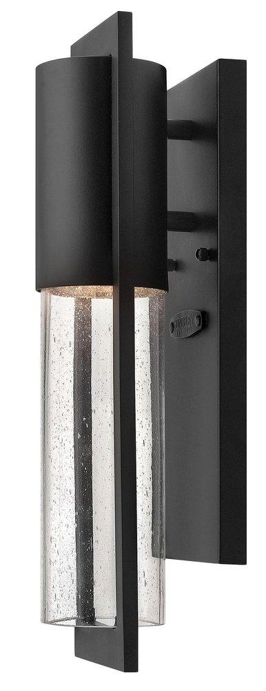 Hinkley Black 15-1/2 in. 60W 1-Light Outdoor Wall Lantern 