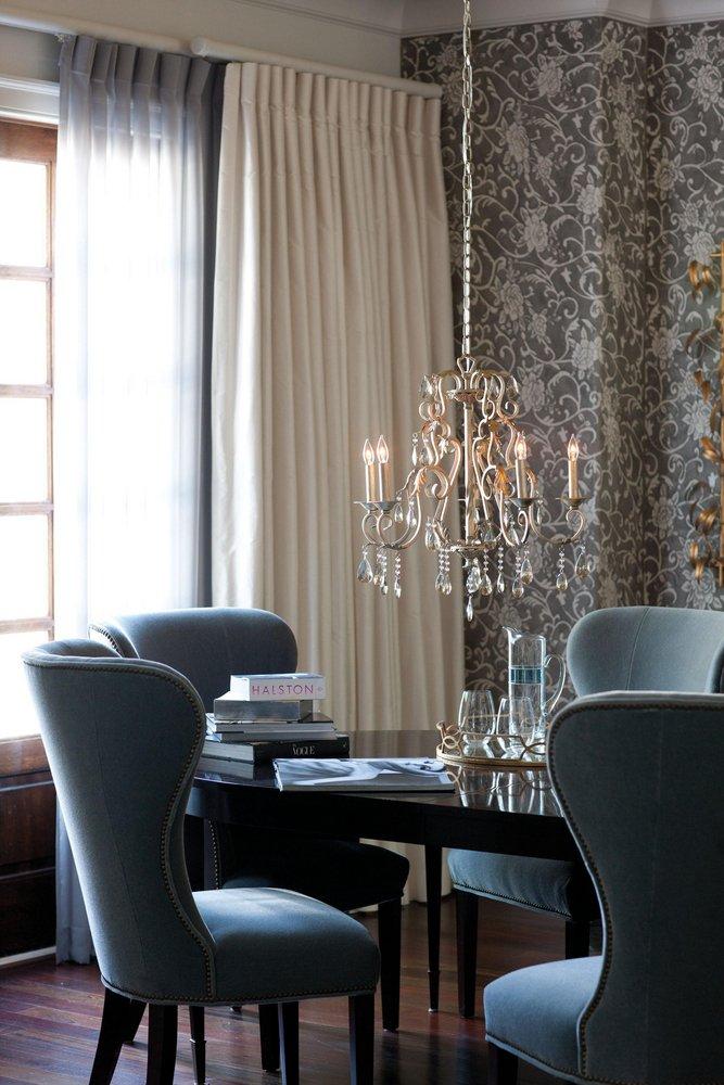 Hinkley Silver Leaf 60W 5-Light Chandelier 
