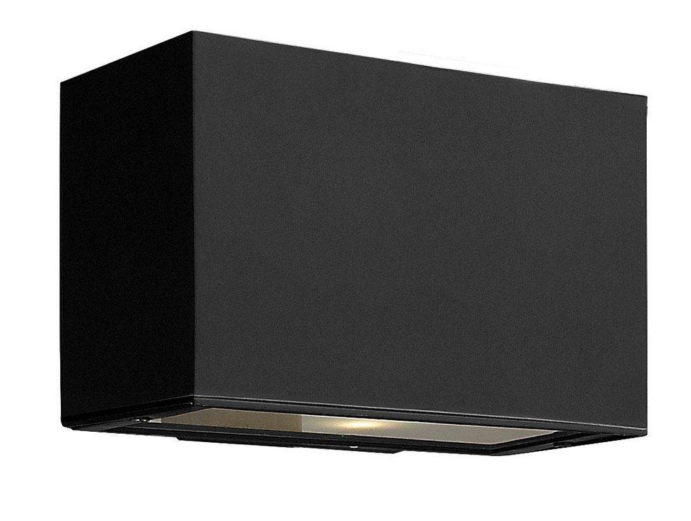 Hinkley Satin Black 75W 1-Light Medium E-26 LED Wall Sconce 