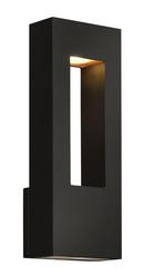 11W LED Wall Lantern in Satin Black