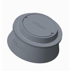 9-15/16 x 4-1/2 in. Cast Iron Valve Box Sewer Cover