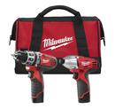 Milwaukee&reg; Black Cordless 2 Tool Kit 