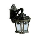 7-3/4 in. 100W 1-Light Outdoor Wall Sconce with Clear Seeded Glass in Londonderry