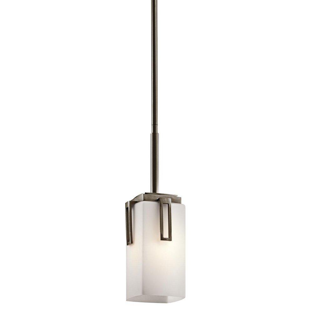 Kichler Lighting Shadow Bronze 100W 1-Light Mini Pendant 