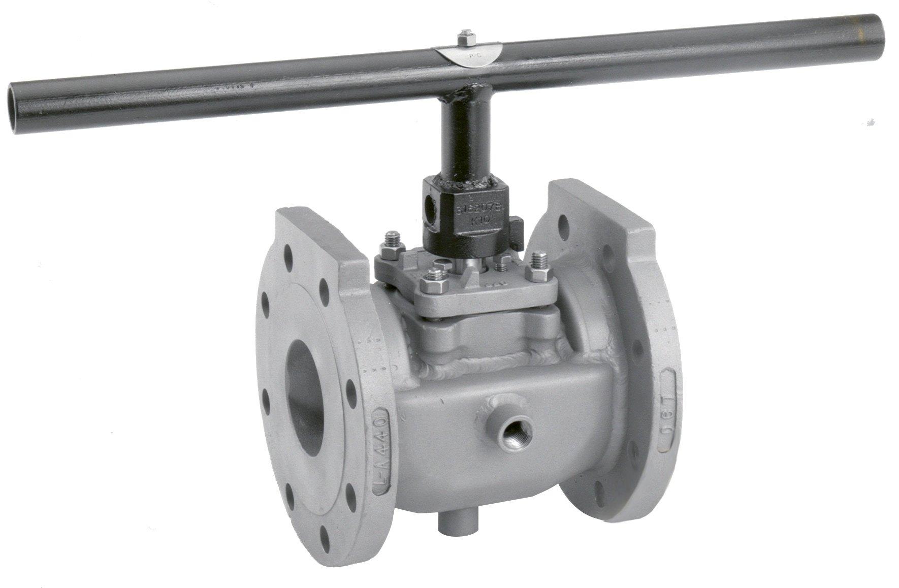 XOMOX Stainless Steel Flanged Wrench with Locking Device Sleeved Plug Valve 