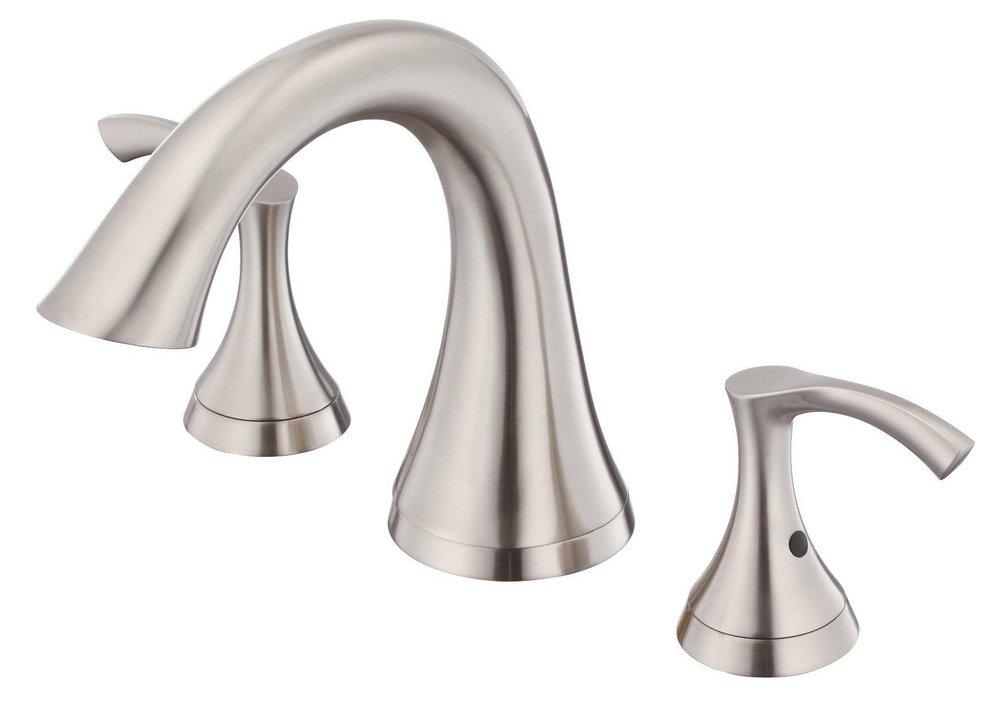 Gerber Plumbing Brushed Nickel Two Handle Roman Tub Faucet Trim Only 