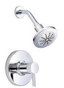 Pressure Balancing Shower Trim Only with Single Lever Handle in Polished Chrome