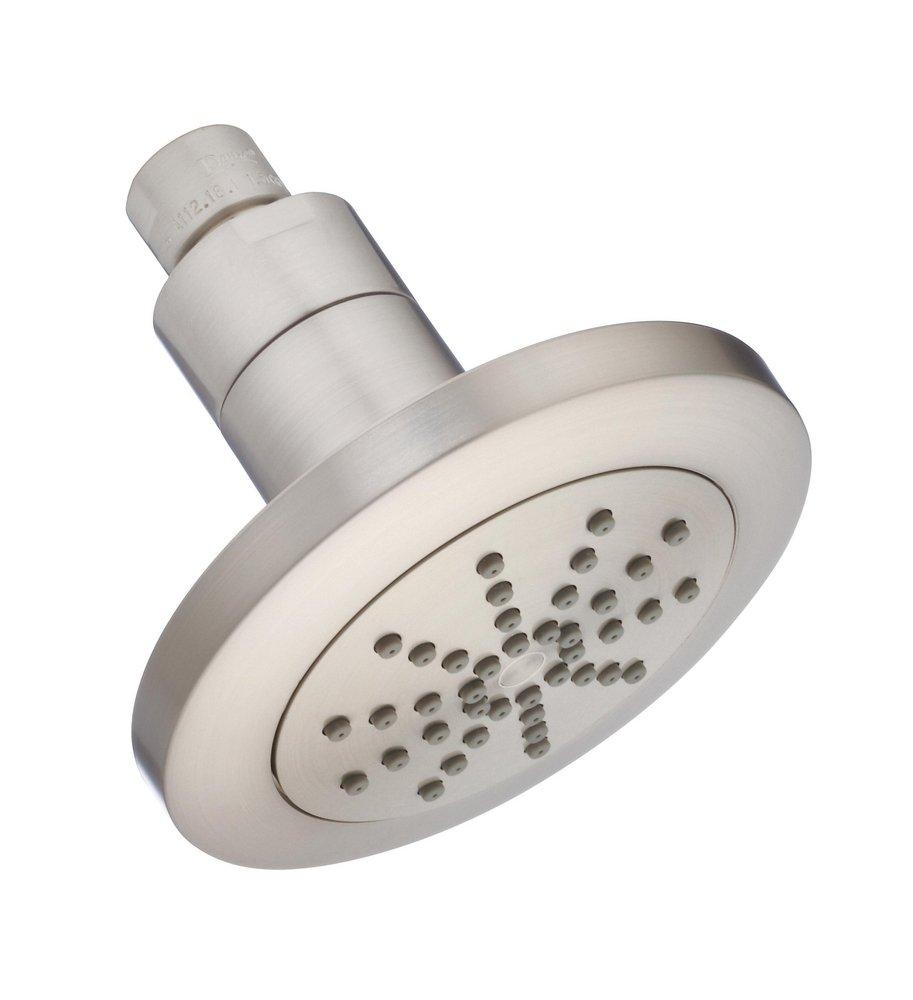 California Energy Commission Registered 4-1/2 200C Showerhead Brushed Nickel 1.5 Gallons Per Minute 