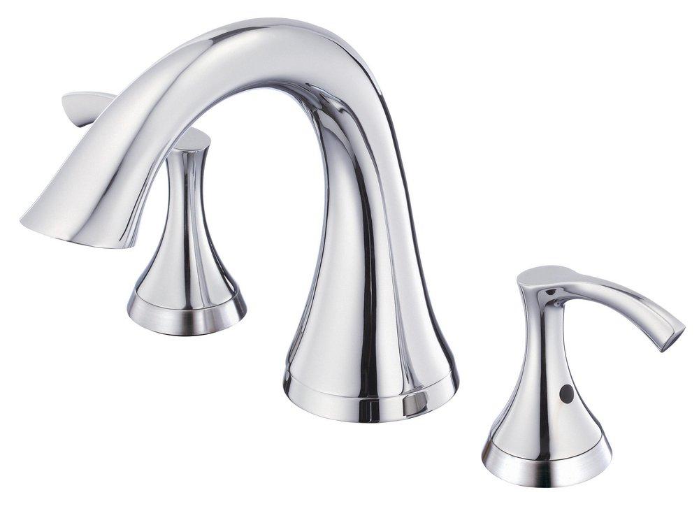 Gerber Plumbing Polished Chrome Two Handle Roman Tub Faucet Trim Only 