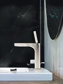AXOR Brushed Nickel Single Handle Monoblock Bathroom Sink Faucet 