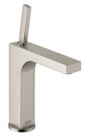 AXOR Brushed Nickel Single Handle Monoblock Bathroom Sink Faucet 