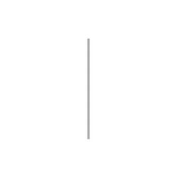 18 in. Fan Downrod in Silver