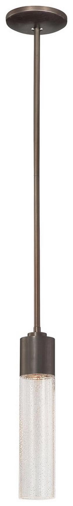 35W 1-Light Mini Pendant in Sable Bronze