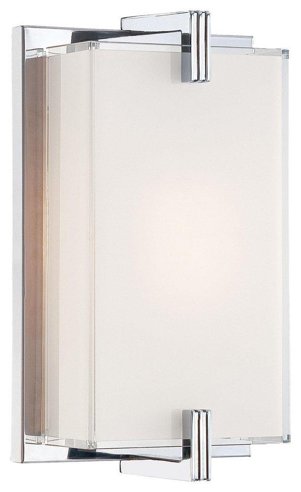 George Kovacs Polished Chrome 7 in. 1-Light Wall Sconce 
