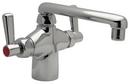Two Lever Handle Deck Mount Lab Faucet in Polished Chrome