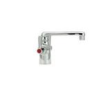 Zurn Polished Chrome Two Lever Handle Deck Mount Lab Faucet 