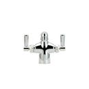 Zurn Polished Chrome Single Lever Handle Double Lab Faucet with 6 in. Swing Standing Pilot 
