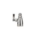 Zurn Polished Chrome Single Lever Handle Deck Mount Lab Faucet 