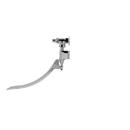 Zurn Polished Chrome Ledge-Mounted Self-Closing Double Foot Pedal Valve 