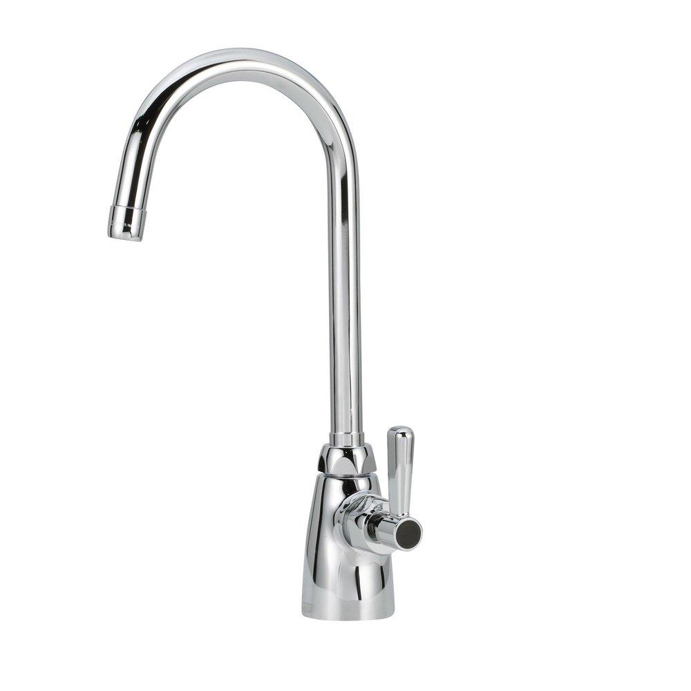Zurn Polished Chrome Single Lever Handle Deck Mount Service Faucet 