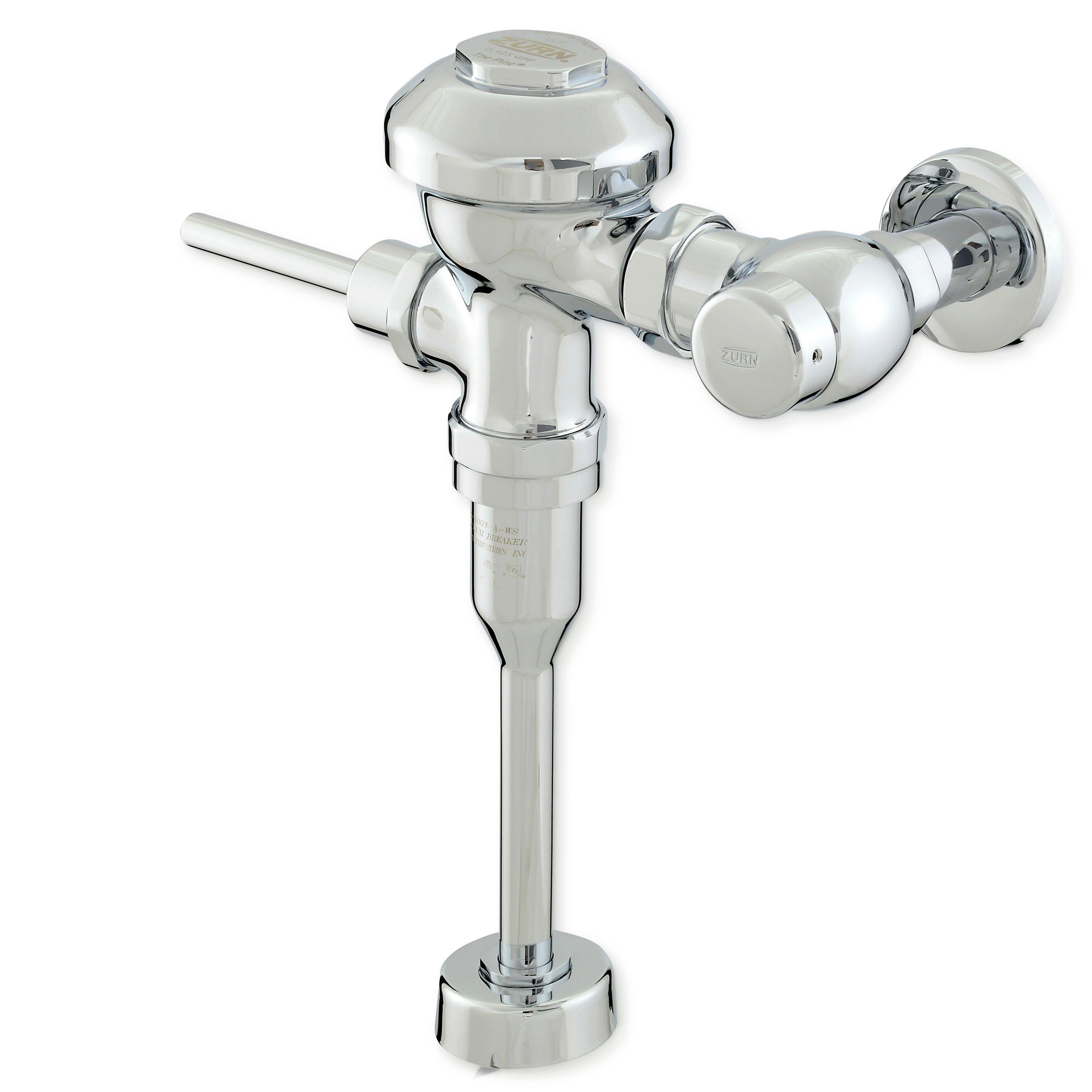 Zurn Chrome Plated 0.5 gpf Flush Valve 