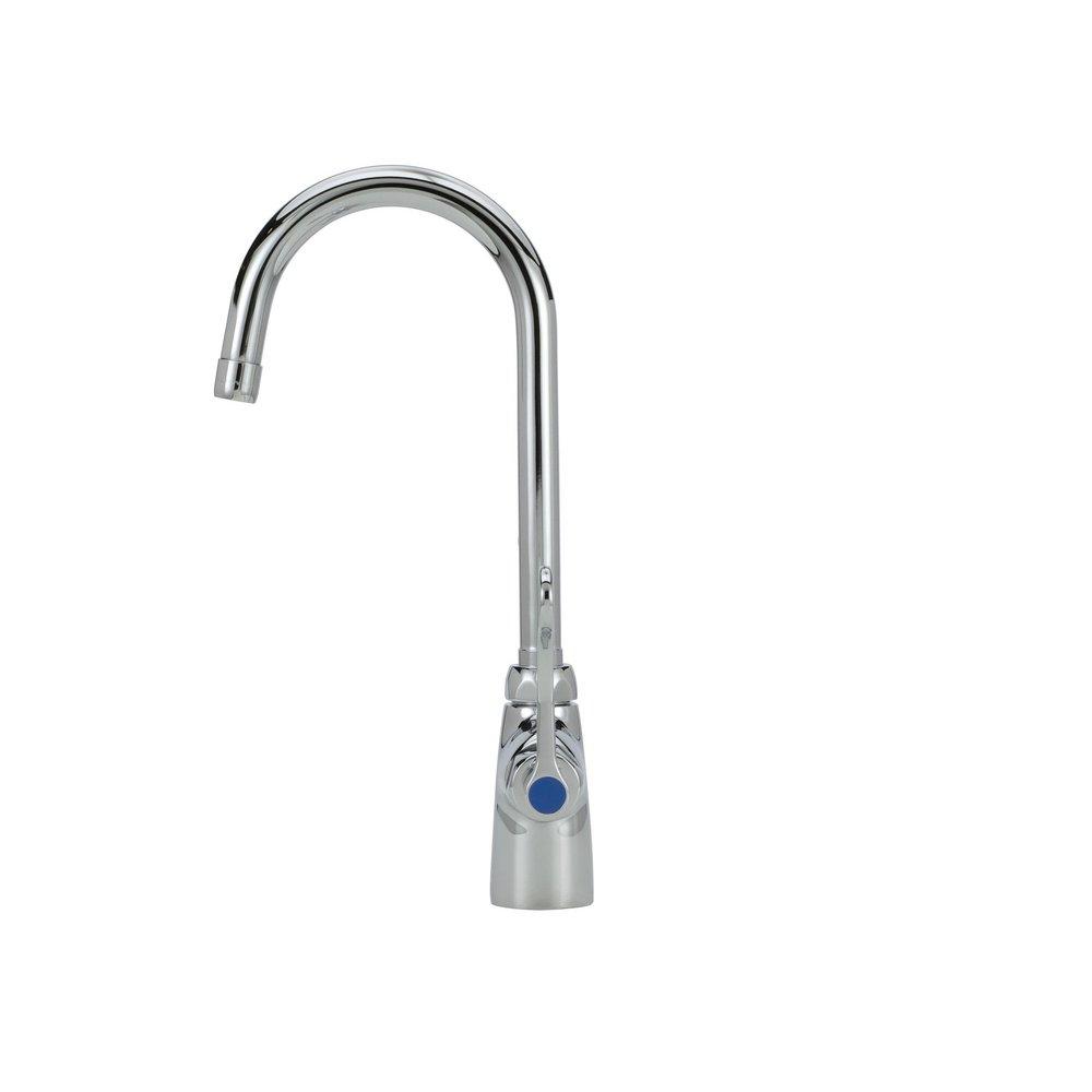 Zurn Polished Chrome Two Wristblade Handle Deck Mount Lab Faucet 
