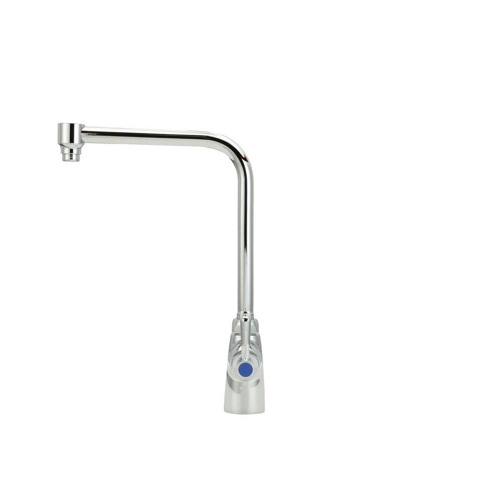 Zurn Polished Chrome Two Lever Handle Deck Mount Lab Faucet 