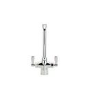 Zurn Polished Chrome Two Lever Handle Deck Mount Lab Faucet 