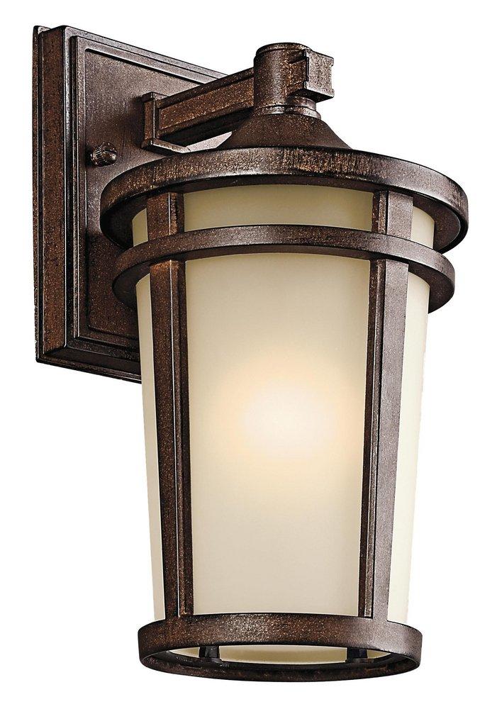 Kichler Lighting Brown Stone 6 in. 100W 1-Light Medium Lantern 
