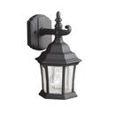 Kichler Lighting Black 6-1/2 in. 100W 1-Light Medium Lantern 