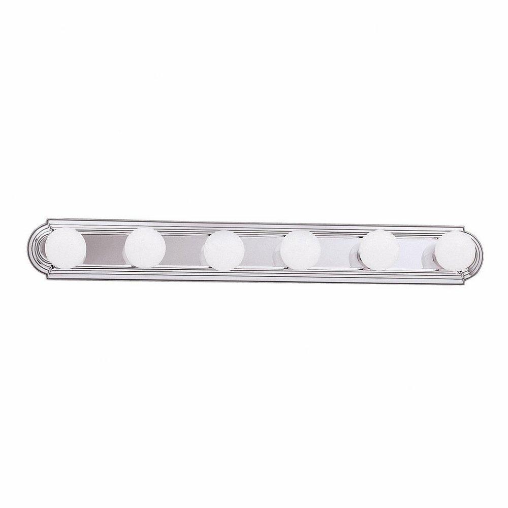 Kichler Lighting Chrome 6-Light Bath Strip Light 