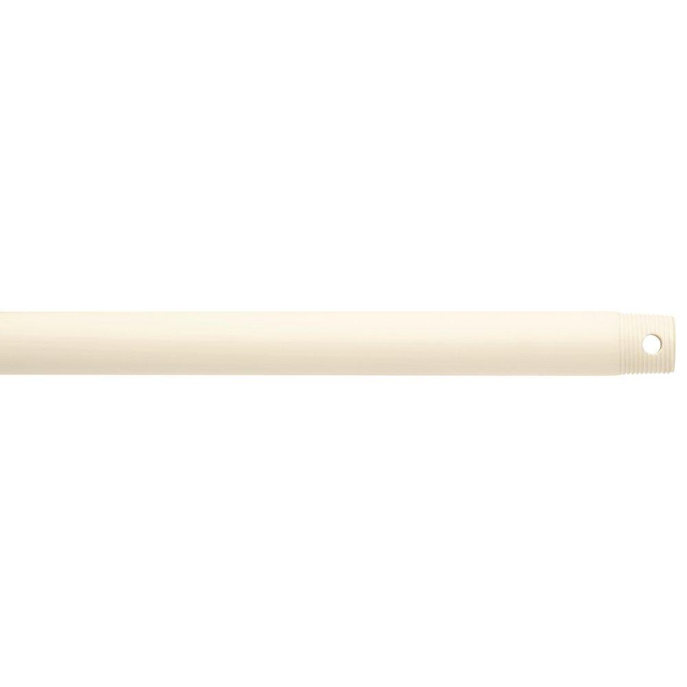 Kichler Lighting Satin Natural White 18 in. Fan Down Rod 