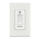 Kichler Lighting White 4-Speed Fan Sliding Control 