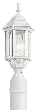 Kichler Lighting White 100W 1-Light Outdoor Post Lamp 