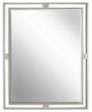 Kichler Lighting Brushed Nickel 30 x 24 in. Rectangle Mirror 