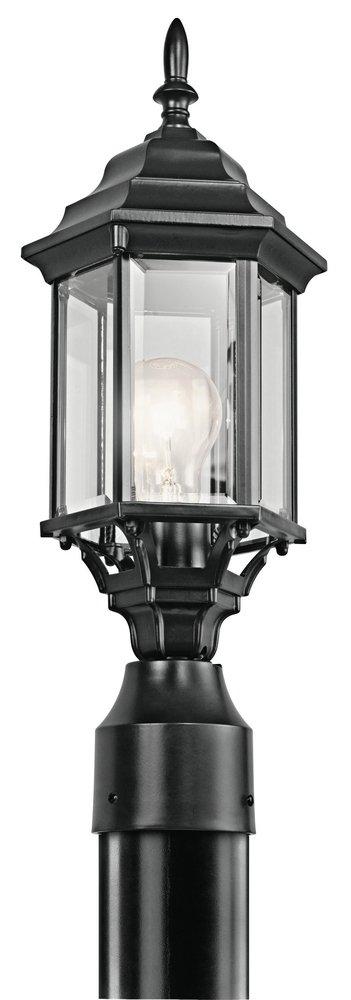 Kichler Lighting Black 100W 1-Light Medium Base Wall Mount Lantern 
