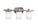 Kichler Lighting Brushed Nickel 5-1/2 in. 100W 3-Light Medium Bracket 